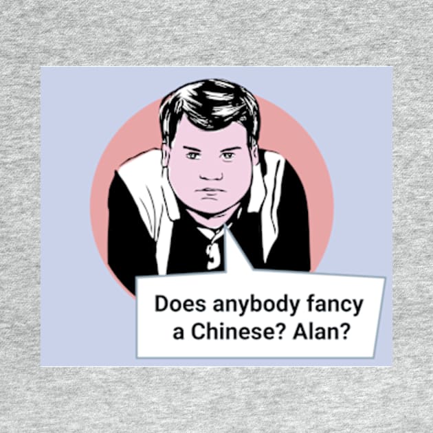 Gavin and Stacey Pop Art Style 'Does Anybody Fancy A Chinese? Alan?' by Gallery XXII